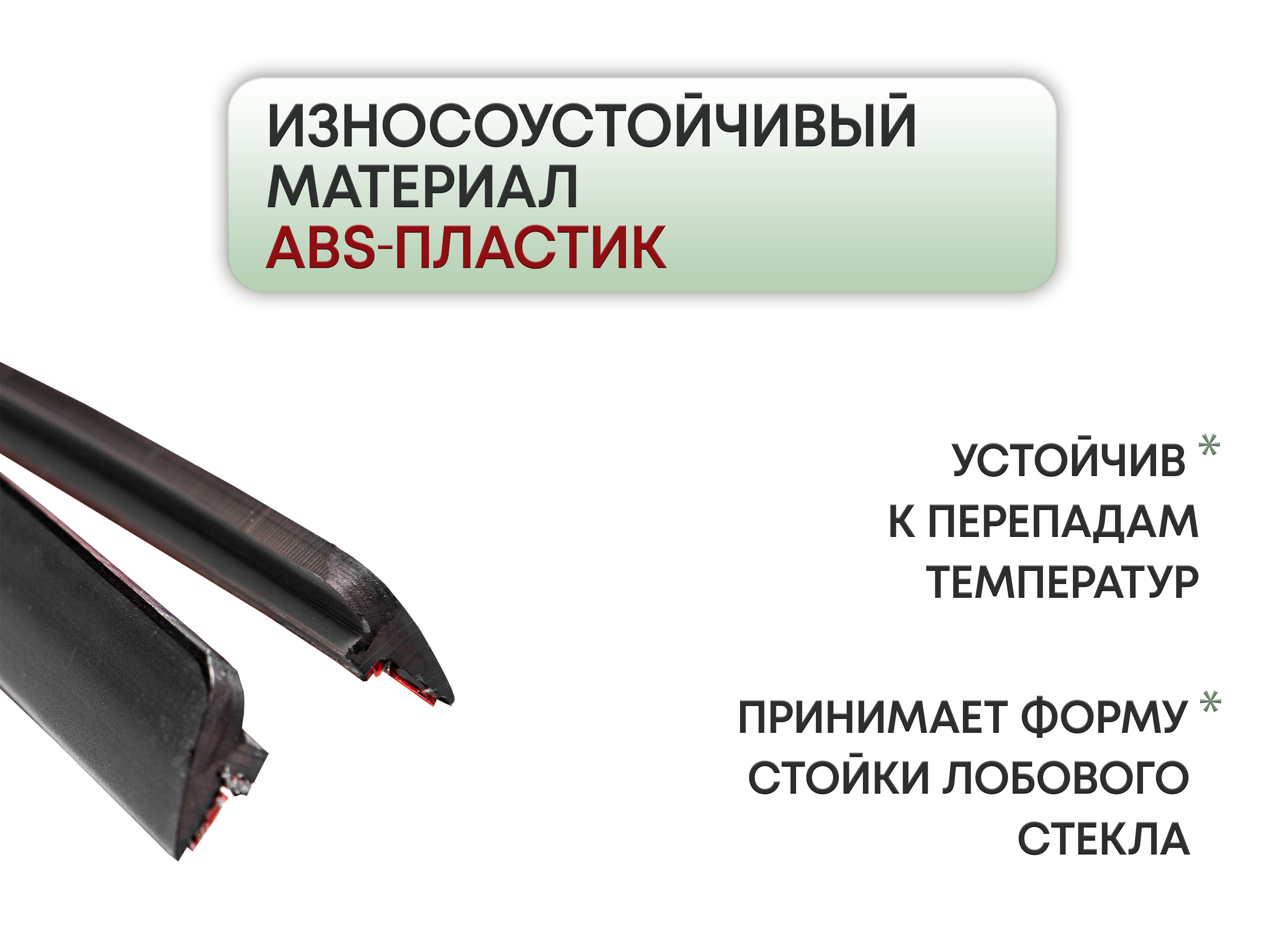 Дефлектор (водосток) лобового стекла для Changan CS75 plus II