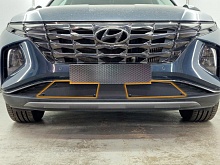 Зимняя заглушка радиатора к съемной сетке низ 2 части гибрид для Hyundai Tucson IV