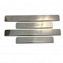 Накладки на пороги из нержавеющей стали 4шт. для TENET T8