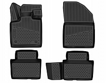 Коврики 3D в салон полиуретан 4шт для Volkswagen Golf VI
